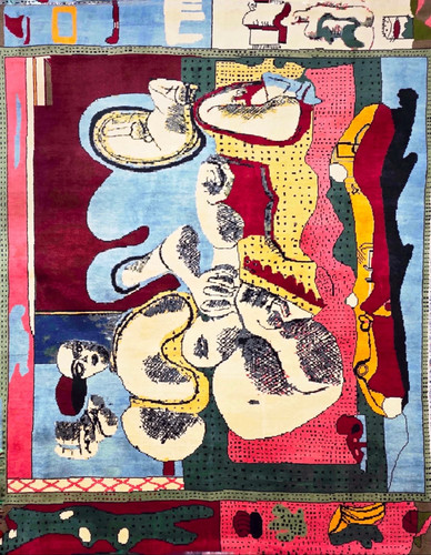 Tapis après corbusier - d’après,