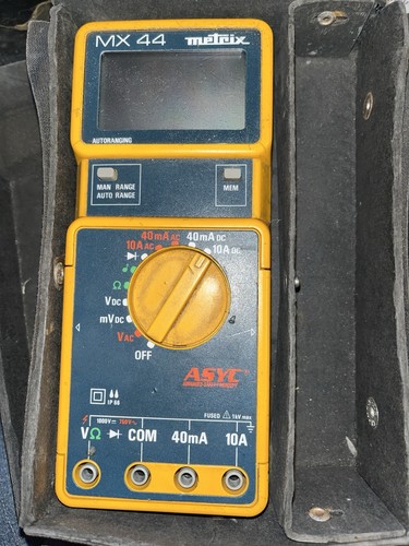 Metrix mx44 multimeter - metrix,