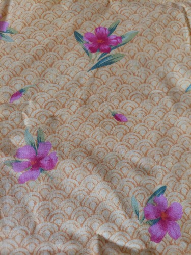 Coupon tissu vintage - de,