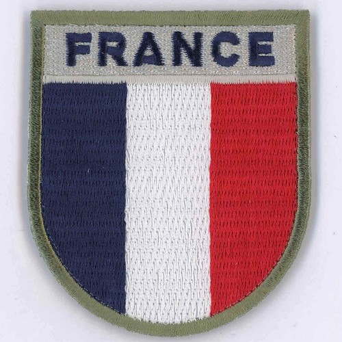 France tissu patch - france, de