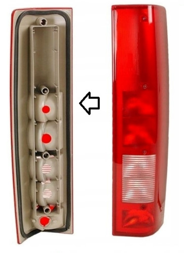 Lampe feu arriere droite - lampe,