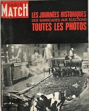 REVUE  PARIS MATCH N° 938 JUIN 1968 LES JOURNEES HISTORIQUESL ES BARRICADES