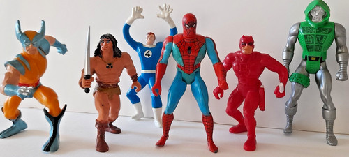 Lot figurines marvel - 6,