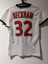 Maillot PSG PARIS SAINT-GERMAIN 2013 NIKE blanc away shirt trikot maglia M