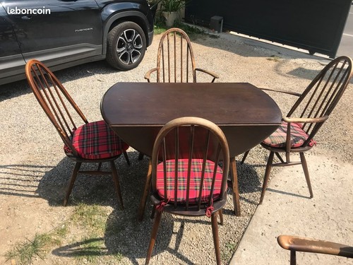 Table ronde pliable - table,