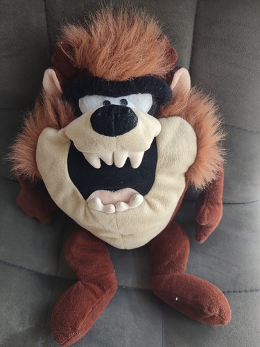 Doudou peluche diable tasmanie - doudou,
