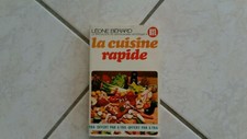  1972 LIVRE promo CUISINE "la cuisine rapide" leone berard-rtl-X-TRA-free port!