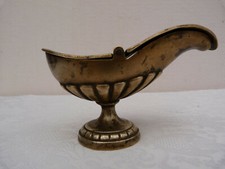 NAVETTE EN BRONZE  COUVERCLE