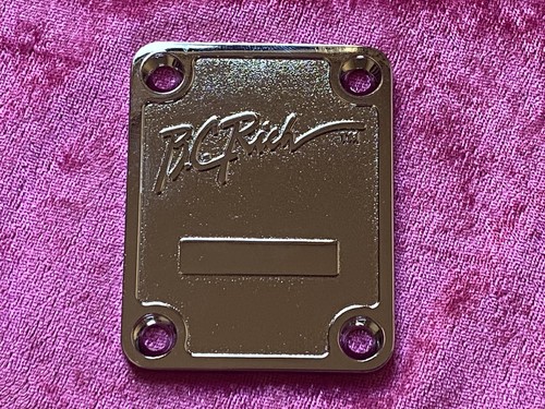 Rich script logo neck plate - bc,