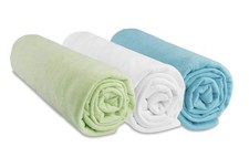 | Lot de 3 Draps Housse 70x160