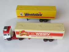 LOT CORGI 1 camion VOLVO WIMPY+1 remorque WEETABIX