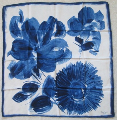 Joli foulard soie vintage - soie,