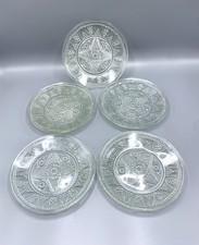 5 petites assiettes vintage en