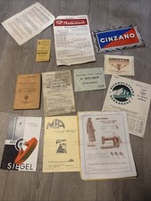Lot Documents, Publicités 