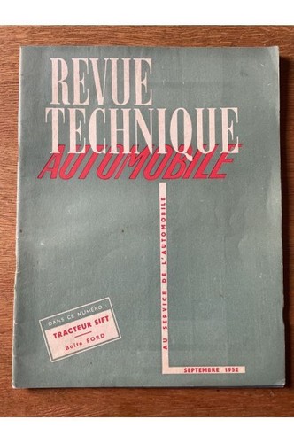 Revue technique automobile - revue,