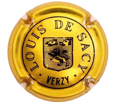 Capsule de Champagne Louis de Sacy N°1 - Verzy - Or et Noir - Rare Exclusive