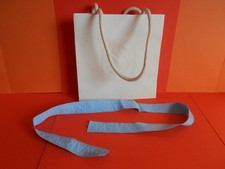 swarovski sac en papier cartonné blanc