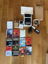 Rare Lot ZX81 Sinclair Ordinateur Vintage Imprimante Livres Jeux Transfo Notice 
