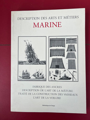 Livre description des arts et - livre, "description