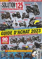 2 Guides essais comparatifs SCOOTERS MOTOS 125 cm3 2023 et 2020 TBE 
