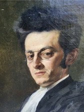 Portrait avocat signé Louis