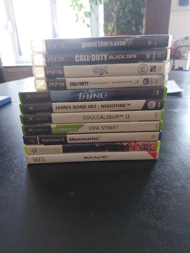 Lot jeux video - de,