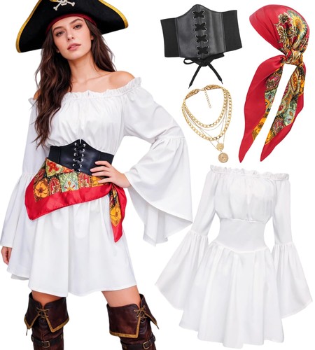 Deguisement pirate femme - pirate,