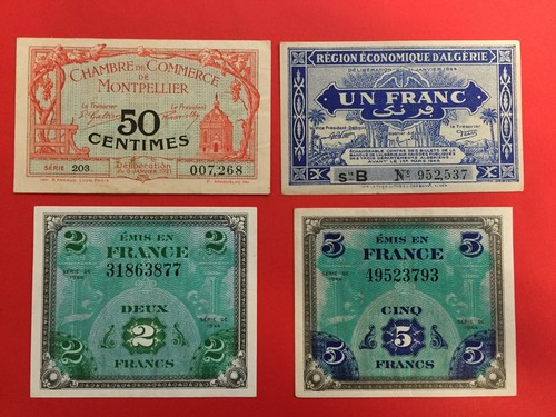 Franc algerie 1944 5 - 1,
