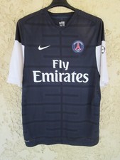 Maillot PSG PARIS SAINT-GERMAIN NIKE football training shirt jersey noir M