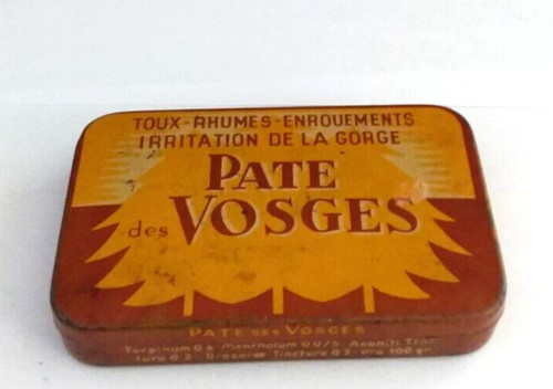 Ancienne boîte pâte des - pâte,