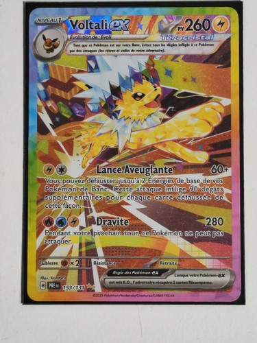 Carte pokémon voltali - voltali, ex