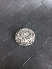 boite pilulier en argent