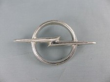 OPEL  ancien sigle monogramme insigne logo emblème badge capot coffre ALU