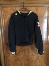 WW2 US NAVY UNIFORM RATE AVIATION MACHINIST'S MATE 3 RD + NAME 1944