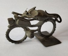 Figurine étain michel - étain, laude