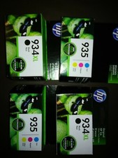 HP 934XL K ink Bundled with HP935 C, M, Y  Color ink 3 PK