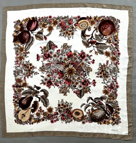 Authentique foulard vintage - vintage, "