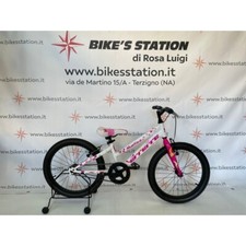 Vélo 20" Fille MARTINA 1v Blanc/Fuchsia ERRERRE