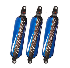 Cache amortisseurs bleu noir