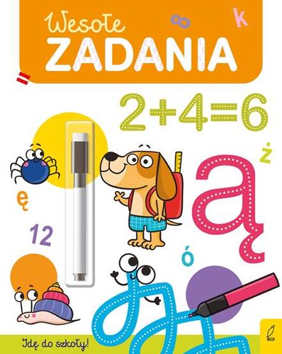 Wesołe zadania flamaster - zadania,