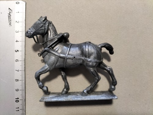 Cheval figurine metal mhsp - cheval,