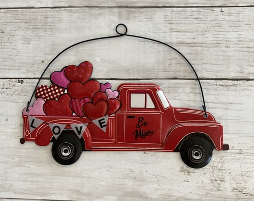 Valentine day red pickup - red,
