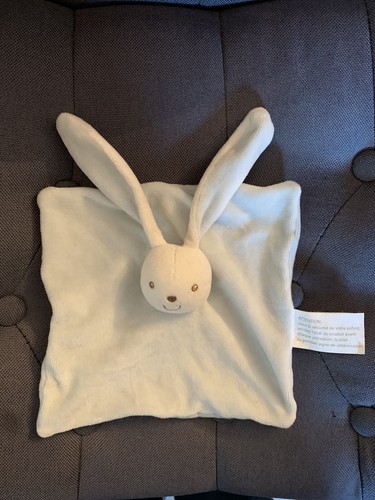 Doudou plat lapin - plat,