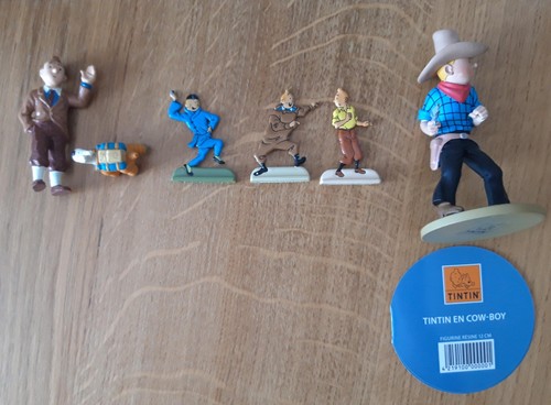Lot figurines tintin - figurines,