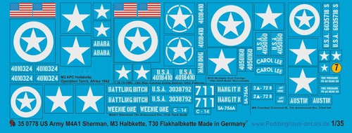 Peddinghaus decals 0778 - 1/35,
