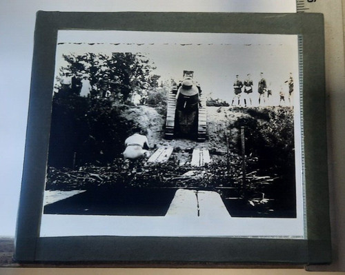 Plaque diapositive photo chars - diapositive,