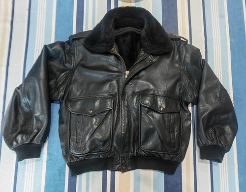 Mac douglas blouson cuir - mac, noir