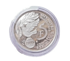 Francs onu 1995 argent - francs, fdc