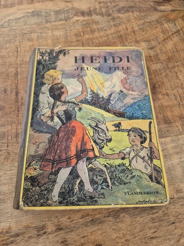Livre ancien heidi jeune - livre,