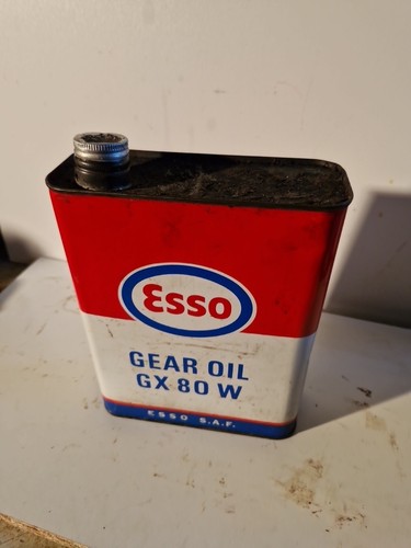 Bidon ancien huile garage - ancien,